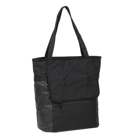 Load image into Gallery viewer, Bike carbon waterafstotende shopper fietstas 21l zwart
