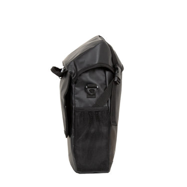 Bike carbon waterafstotende fietsschoudertas 12l zwart