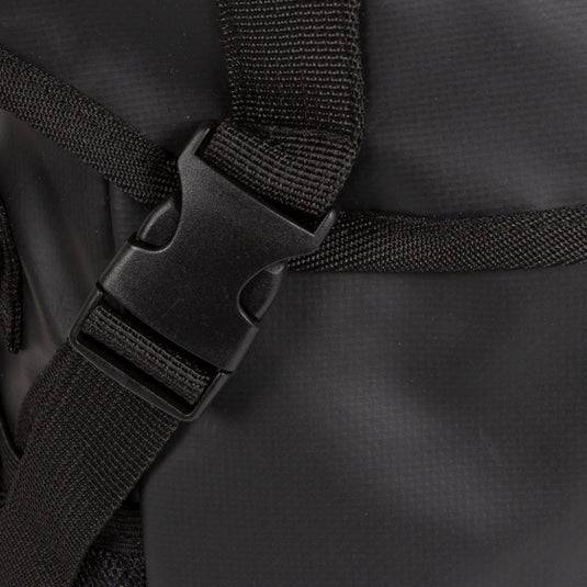 Bike carbon waterafstotende fietsschoudertas 12l zwart