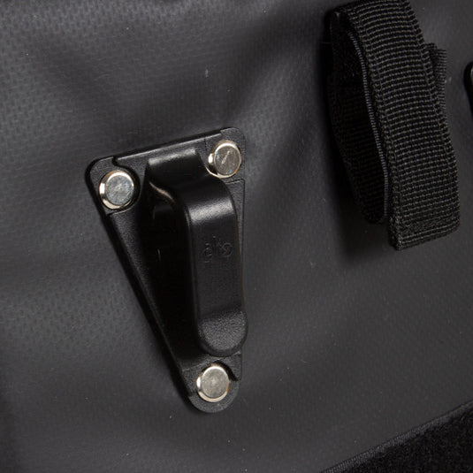 Bike carbon waterafstotende fietsschoudertas 12l zwart