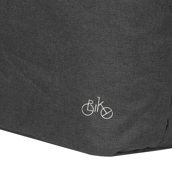 Load image into Gallery viewer, Bike drops shopper fietstas met schouderhengsel nylon 12l zwart
