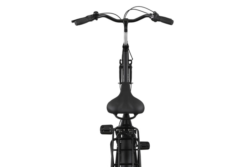 Load image into Gallery viewer, Crown new york 28 inch 53 cm dames 7v v-brakes matzwart
