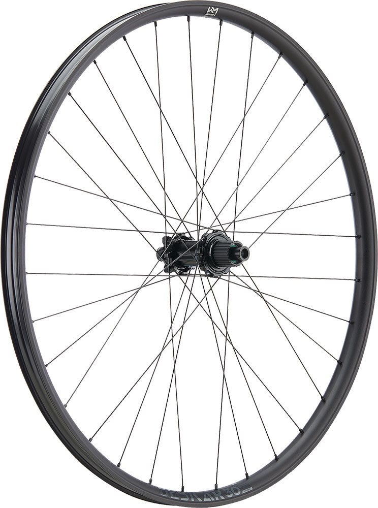 Load image into Gallery viewer, Newmen beskar 30 strong 29 6-bolt 12x148 fade rear wheel
