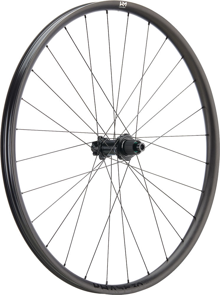 Load image into Gallery viewer, Newmen phase 30 strong 29 6-bolt 12x148 fade carbon rear wheel
