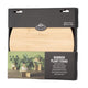 Esschert design plantentafeltje bamboe m dia25x11cm