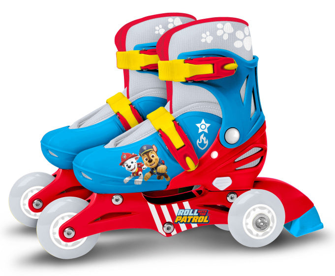 Afbeelding laden in galerijviewer, Nickelodeon paw patrol verstelbare twee in eén skate maat 27-30
