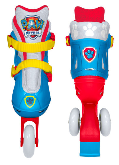 Afbeelding laden in galerijviewer, Nickelodeon paw patrol verstelbare twee in eén skate maat 27-30
