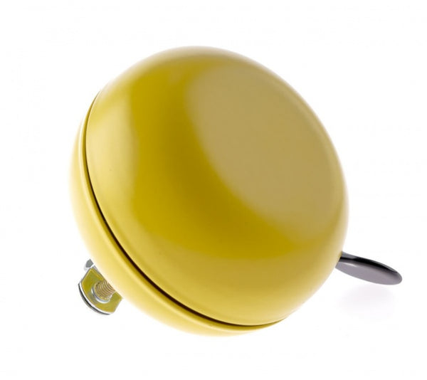 bicycle bell ding-dong steel 80 mm yellow