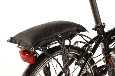 bagagedragerkussen Fat 35 cm zwart