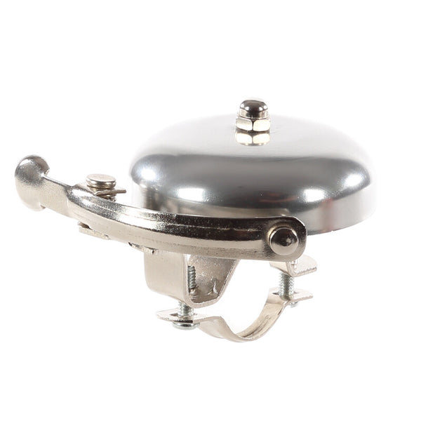 Race bell Retro aluminum 60 mm silver