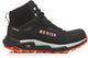 No risk athletic mid stx orange 1019.15 s7l | zwart oranje | maat 43 - 00.071.066.43