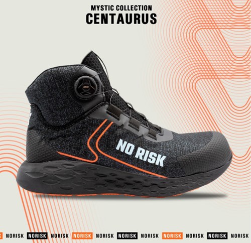 Load image into Gallery viewer, No risk centaurus 1049.31 atop metaalvrij s1p | oranje blauw | maat 41 - 5607421067411
