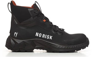 No risk x-treme mid black 1057.00 s3 | zwart | maat 48 - 5607421119486