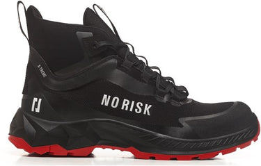 No risk x-treme mid black red 1057.10 s3l | zwart rood | maat 39 - 5607421134397