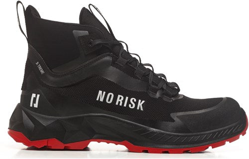 Afbeelding laden in galerijviewer, No risk x-treme mid black red 1057.10 s3l | zwart rood | maat 42 - 5607421134427
