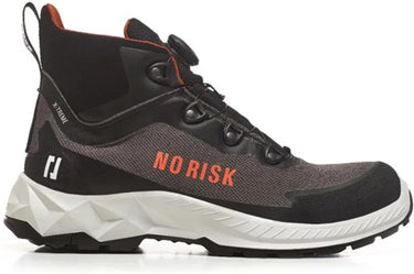 No risk x-treme mid fls grey 1057.06 s3l | grijs zwart | maat 42 - 00.071.070.42