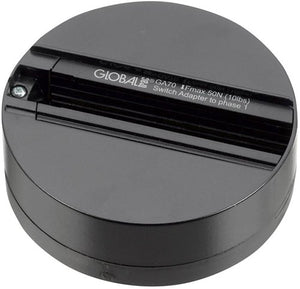 Nordic lival opbouwdoos 3-fasen spots zwart 5050421