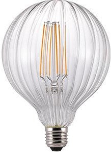 Afbeelding laden in galerijviewer, Enzo nordlux led globe g125 e27 2-15w 2200k avra helder gestreept - 2760320
