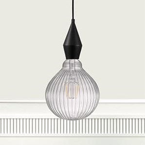 Afbeelding laden in galerijviewer, Enzo nordlux led globe g125 e27 2-15w 2200k avra helder stripes - 2760260
