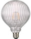 Enzo nordlux led globe g125 e27 2-15w 2200k avra helder stripes - 2760260