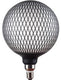 Enzo nordlux led globe g200 e27 5-25w 2700k magician net zwart - 2760460