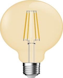 Afbeelding laden in galerijviewer, Enzo nordlux led globe g95 e27 4,2-35w 2500k filament gold dimbaar - 2760130
