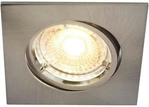 Afbeelding laden in galerijviewer, Enzo nordlux led inbouwspot carina vierkant nickel gu10 5w 3-pack dimbaar 2700k - 4801300

