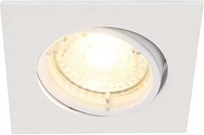 Afbeelding laden in galerijviewer, Enzo nordlux led inbouwspot carina vierkant wit gu10 5w 3-pack dimbaar 2700k - 4801290

