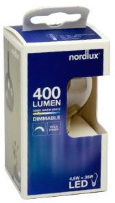 Afbeelding laden in galerijviewer, Enzo nordlux led kogel e14 4,8-35w 2500k filament gold dimbaar - 2760040
