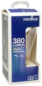 Afbeelding laden in galerijviewer, Enzo nordlux led st64 e27 5,4-34w 2500k filament gold dimbaar - 2760100
