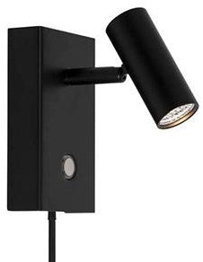 Afbeelding laden in galerijviewer, Enzo nordlux led wandlamp omari 3.2w zwart touch - 4800438
