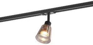 Afbeelding laden in galerijviewer, Enzo nordlux link railspot koniekel gu10 zwartglas - 5049480
