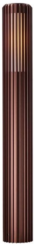 Afbeelding laden in galerijviewer, Enzo nordlux paallamp aludra e27 bruin ip44 95cm - 4800845
