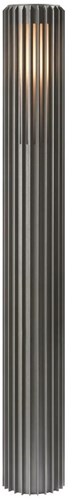 Afbeelding laden in galerijviewer, Enzo nordlux paallamp aludra e27 zilver antraciet ip44 95cm - 4800844

