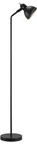 Afbeelding laden in galerijviewer, Enzo nordlux vloerlamp aslak zwart e27 140cm hoog - 4800420
