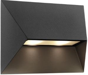Afbeelding laden in galerijviewer, Enzo nordlux wandlamp pontio 27 2x gu10 zwart ip44 - 4800901
