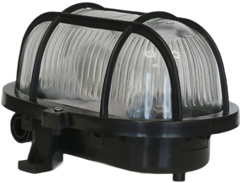 Enzo nordlux wandlamp skotlampe bulleye ovaal met korf zwart - 4800430