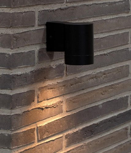 Load image into Gallery viewer, Enzo nordlux wandlamp tin maxi gu10 zwart ip54 - 4800930
