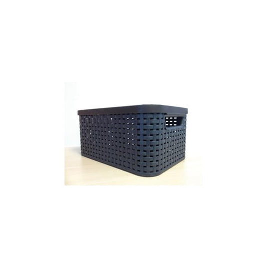 Curver style mand m met deksel antraciet