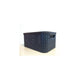 Curver style mand m met deksel rotanstyle antraciet (lxbxh 38x28x19cm)