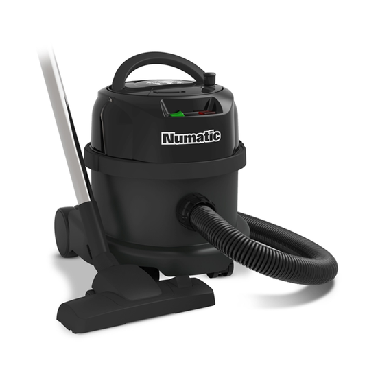 Numatic stofzuiger ppr170-11 zwart met kit as0 (1 stuk)