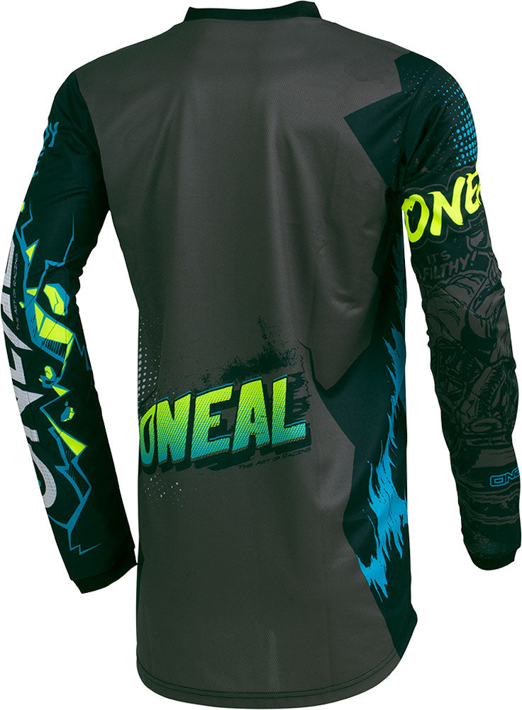 Load image into Gallery viewer, O'neal element villain youth - kid's mtb long sleeve jersey
