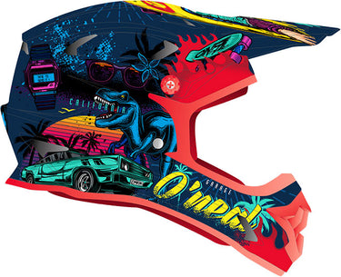 O'neal sonus youth rex - kid's fullface helmet | l (51-52 cm)