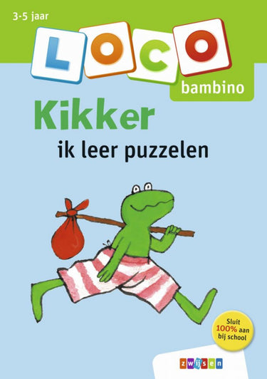 Loco Bambino Kikker ik leer puzzelen