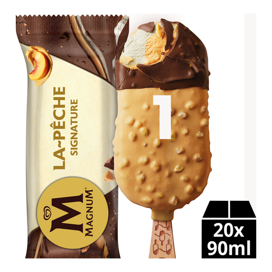 Ola magnum peach (20x 85 ml)