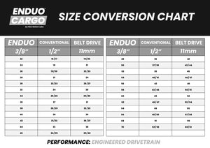 Enduo cargo tandwiel 26t nexus di2 cl-41.7 - zilver