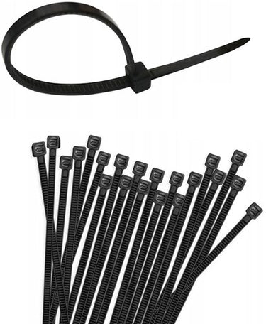 Enzo orno kabelbundelband 3,6x150mm zwart zak(100) - 4113423