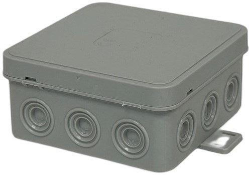 Afbeelding laden in galerijviewer, Enzo orno kabeldoos ip54 grijs vierkant 85x85x41mm - 4034057
