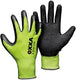 Oxxa x-grip-lite werkhandschoen geel zwart, 10 - 15102510