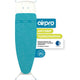 Airpro large strijkplank 120x42cm linnenlook turquoise